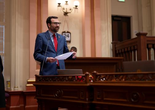Senator Ben Allen Speaking
