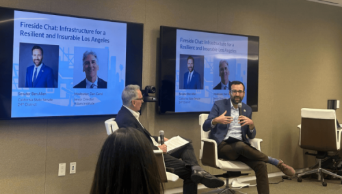 Senator Allen on panel